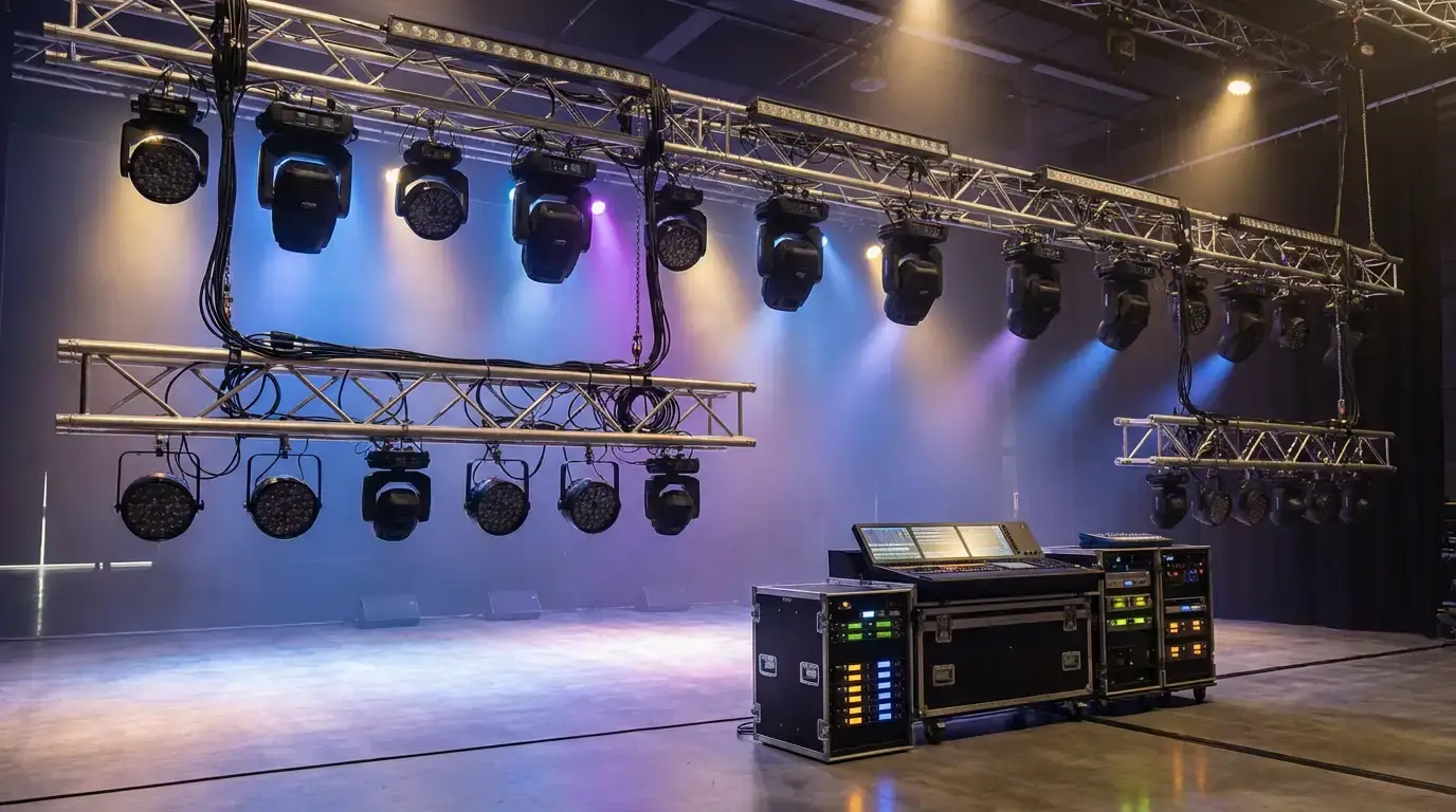 Stage Lighting.